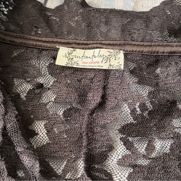 NWT free people intimately daylight cardi - black - Picture 6 of 9
